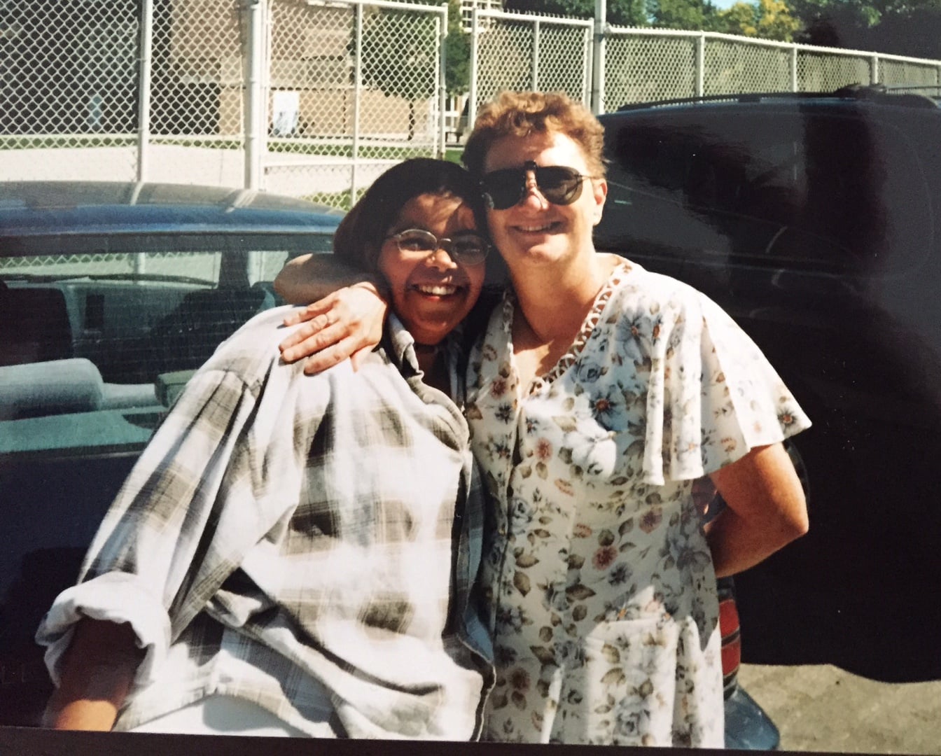 Sarah and Cheryle circa 1999