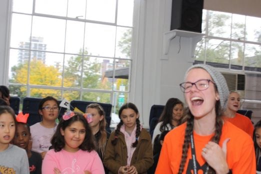 Cheeri-oh! leads cheers at Festi-fall