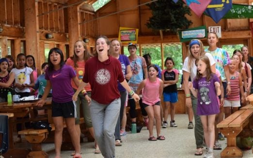 Kawagama Day Camp Friday night fun