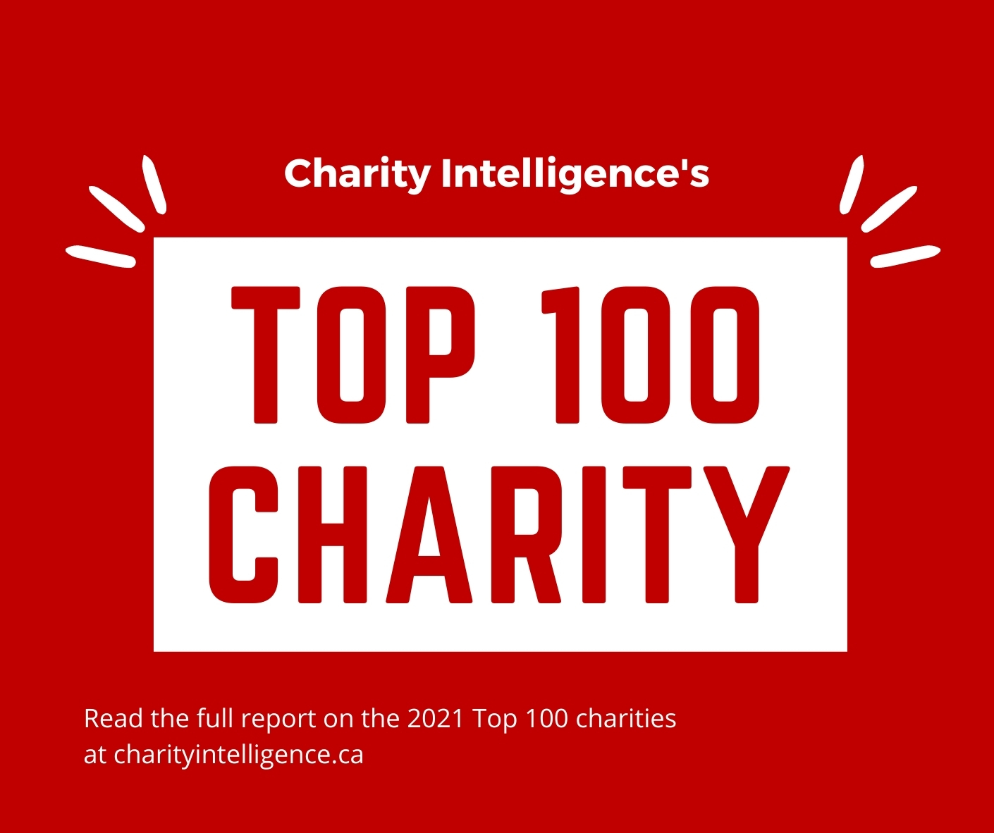 Charity Intelligence top 100 charity