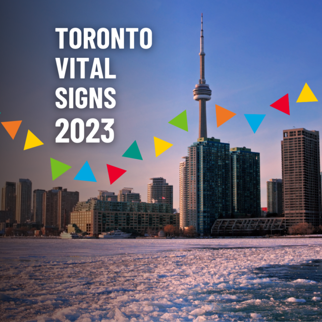 The Toronto Vital Signs Report 2023