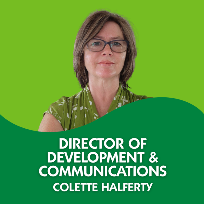 A Letter From the Director of Development & Communications