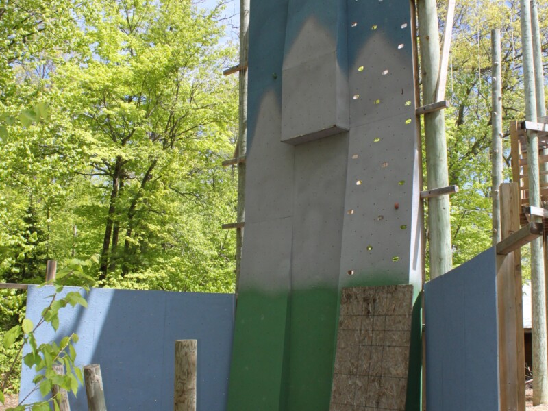 Climbing wall camp rentals