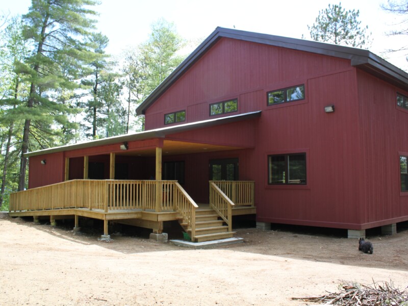 The hub is the ideal indoor space for group activities, lectures, or other indoor programming. camp rentals