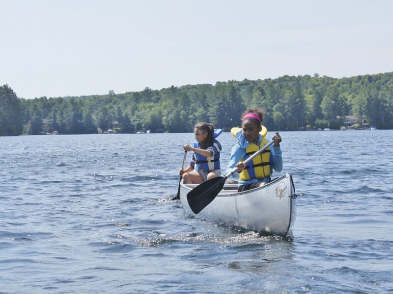 A favourite past time at camp, Moorelands offers canoeing as a potential program activity for all rental groups. camp rentals