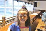 A BLAST girl with her face painted