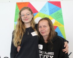 Youth Ambassador, Molly and mother Anne, AGM 2019 Molly (Bambi!) and mom Diane, AGM 2019