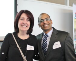 Lesley Brown and Rajesh Raut Lesley Brown and Rajesh Raut AGM 2019