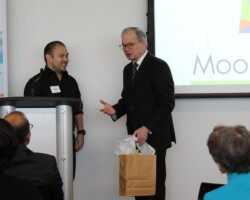 Mike Kim and Robert Webb Mike Kim and Robert Webb AGM 2019