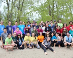 U of T grads at the Bay Street Beach Volleyball 2019